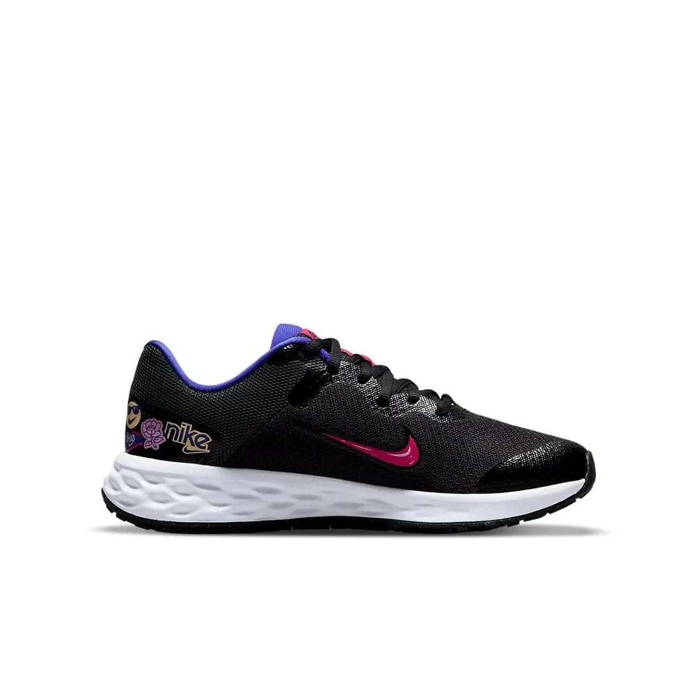Nike Revolution 6 SE DD1104-013 Sneakers Kids US 4.5 Black Running Shoes RHS9340